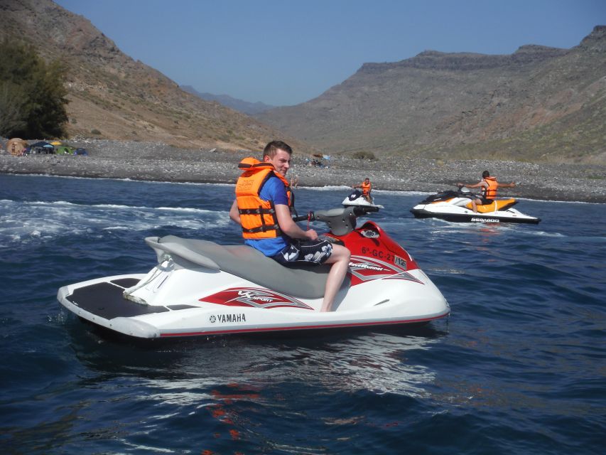 From Playa Del Inglés: Guided Jet Ski Tour & Hotel Transfers - Inclusions and Coverage