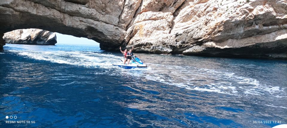 From San Antonio: Margarita Island Jetski Tour - Swim and Snorkel