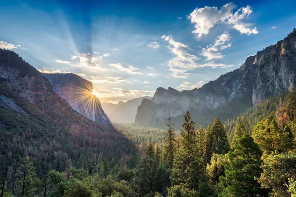 From Sf: Yosemite Day Trip With Giant Sequoias Hike & Pickup - Yosemite Landmarks and Waterfalls