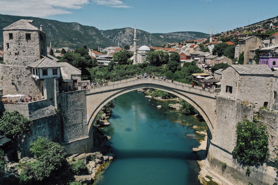 From Split: Mostar and Kravice Waterfalls Tour - Pocitelj