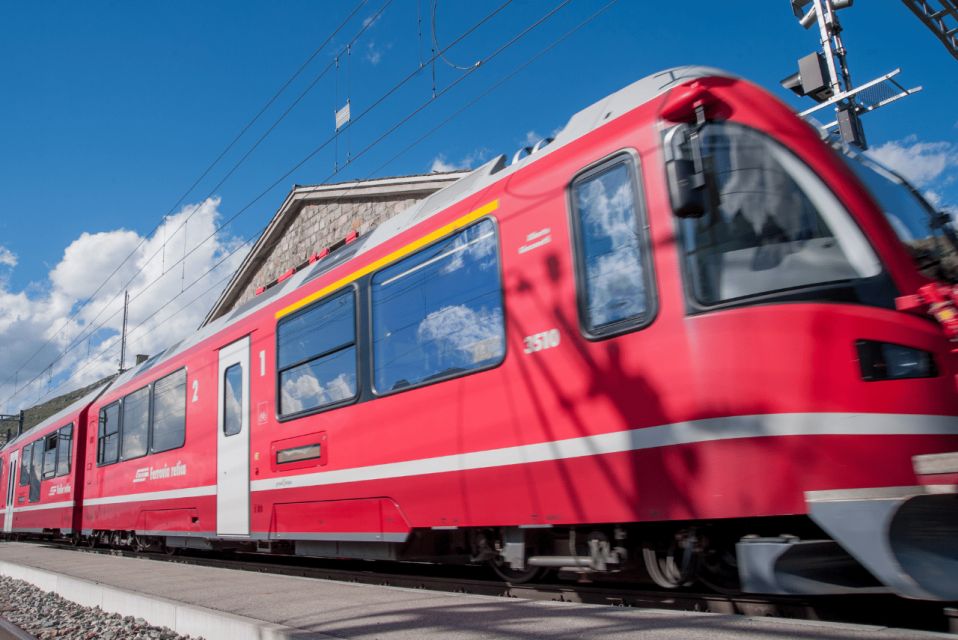 From Varenna Railway Station: Bernina Train Ticket - Boarding the Bernina Red Train