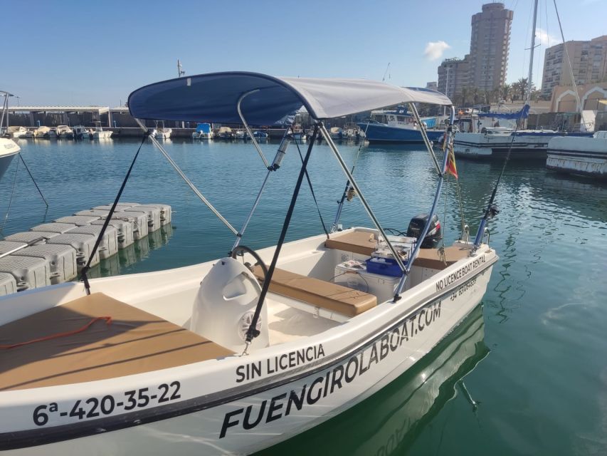 Fuengirola No License Boat From 2 to 4 Hours - Customer Feedback