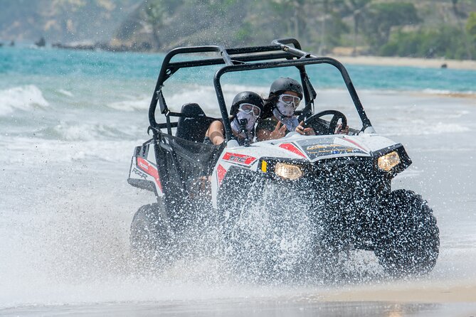 Full-Day Buggy Driving and Waterfall Swimming Experience - Terrain and Beaches Explored