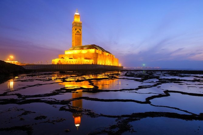 Full Day Tour of Casablanca With Lunch and Moroccan Wine - Exploring Hassan II Mosque