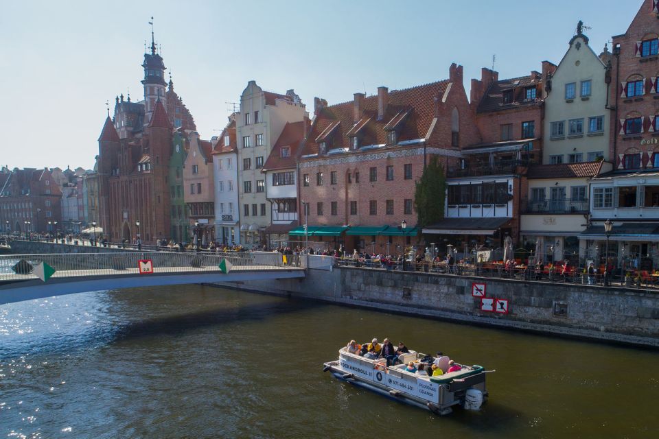 Gdańsk: Motlawa River Sightseeing Catamaran Cruise - Inclusions and Meeting Point