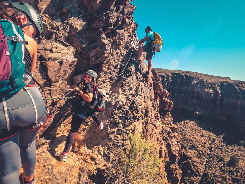 Gran Canaria: Vía Ferrata Tour for Beginners - Included Services