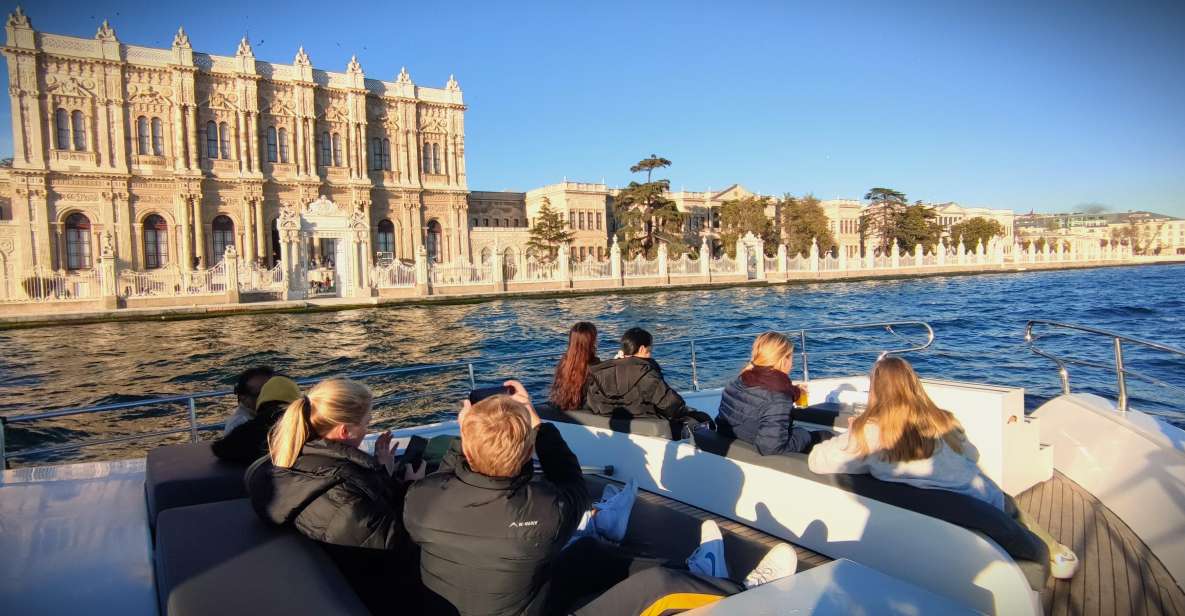 Guided Dolmabahce Palace Tour With Bosphorus Sunset Cruise - Opulent Decorations