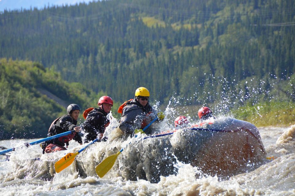 Healy: Denali National Park Class IV Whitewater Rafting Tour - Included Safety Features