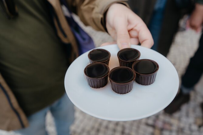 Heart of Lisbon Food Tour: Baixa, Chiado & Bairro Alto - Ginjinha in Chocolate Cup