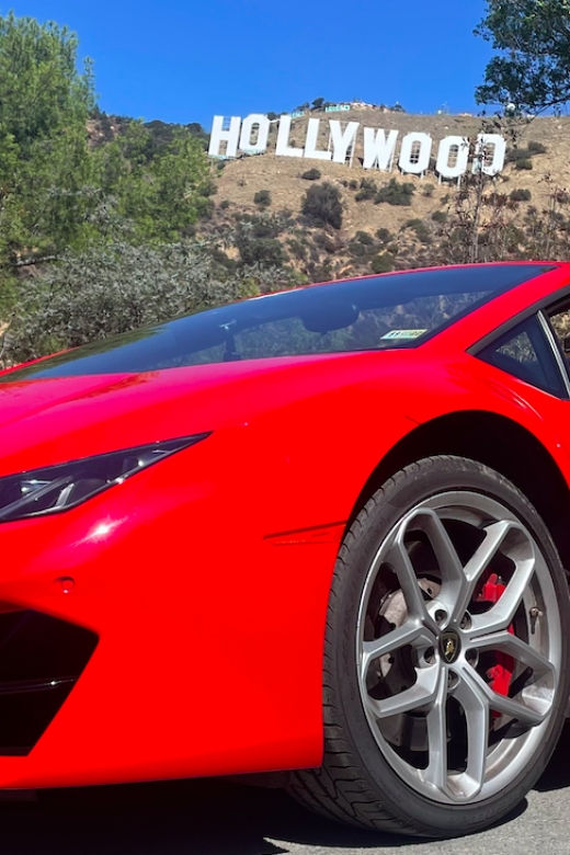 Hollywood Sign 30 Min Lamborghini Driving Tour - Luxury Supercar Experience