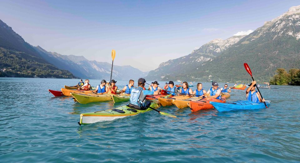 Interlaken: Kayak Tour of the Turquoise Lake Brienz - What to Bring