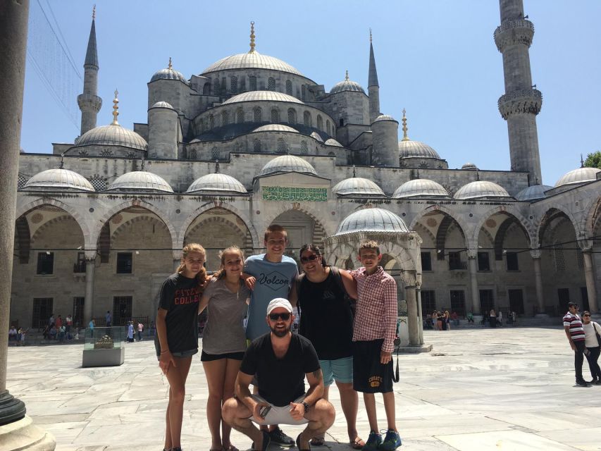 Istanbul: Hagia Sophia, Blue Mosque, and Grand Bazaar Tour - Magnificent Blue Mosque