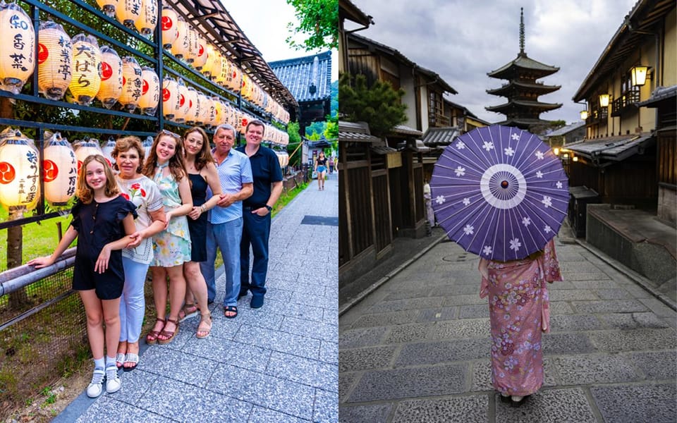 Kyoto: Private Outdoor Photoshoot - Inclusions