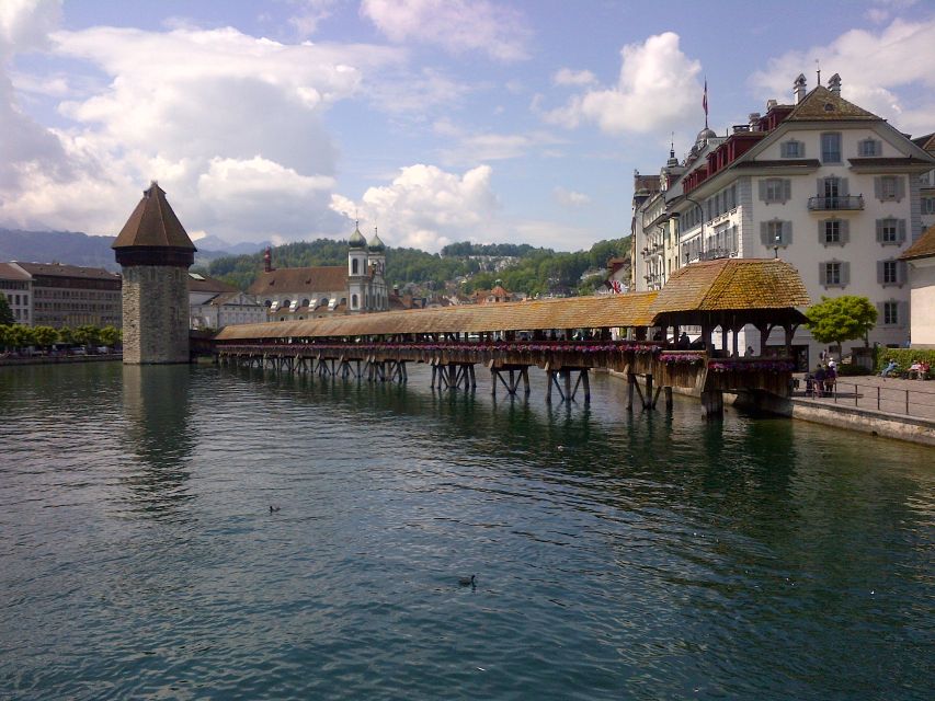 Luzern Discovery:Small Group Tour and Lake Cruise From Basel - Crossing the Chapel Bridge