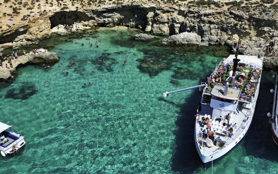 Malta: Comino, Blue Lagoon & Caves Boat Cruise - Swimming and Snorkeling