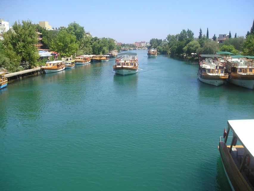 Manavgat Cruise & Grand Bazaar W/Lunch and Unlimited Drinks - Barbecue Lunch Onboard