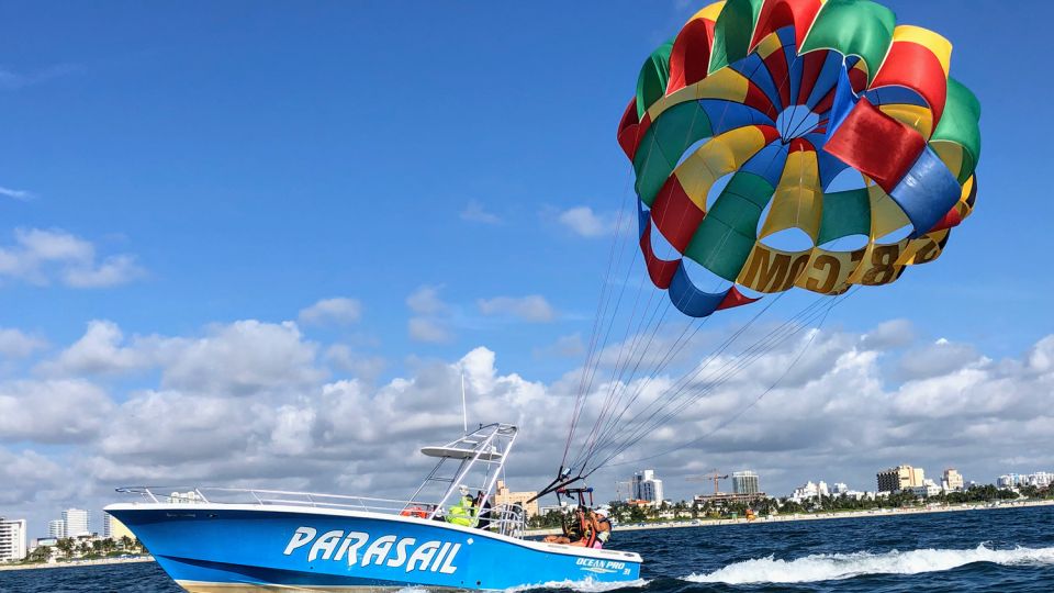 Miami Beach: Parasailing Boat Tour in South Beach - Meeting Point and What to Bring