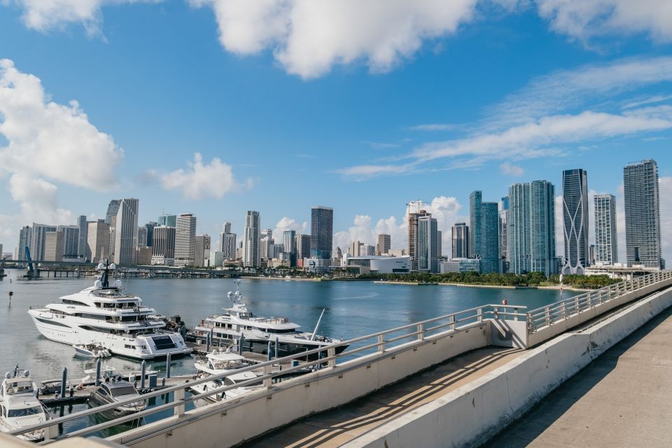 Miami: Millionaires Row Bay Cruise & Sightseeing Bus Tour - Language Options