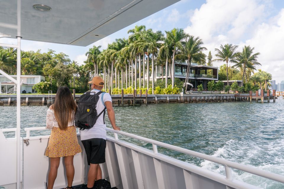 Miami: The Original Millionaire's Row Cruise - Narration and Onboard Amenities