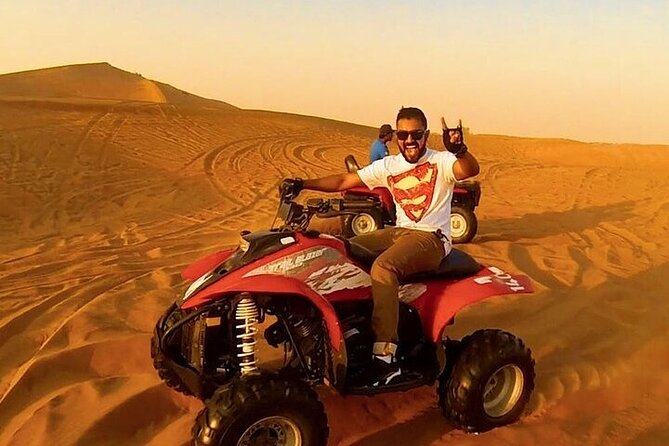 Morning Dune Bashing & 30 Min Atv/Quad Bike & 15 Min Camel Ride - Camel Ride and Sandboarding