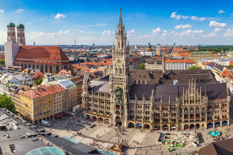 Munich: Highlights Self-Guided Scavenger Hunt and Tour - Walking Tour Route