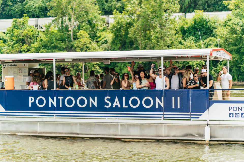 Nashville: Pontoon Party Cruise With a Captain - On-Board Amenities