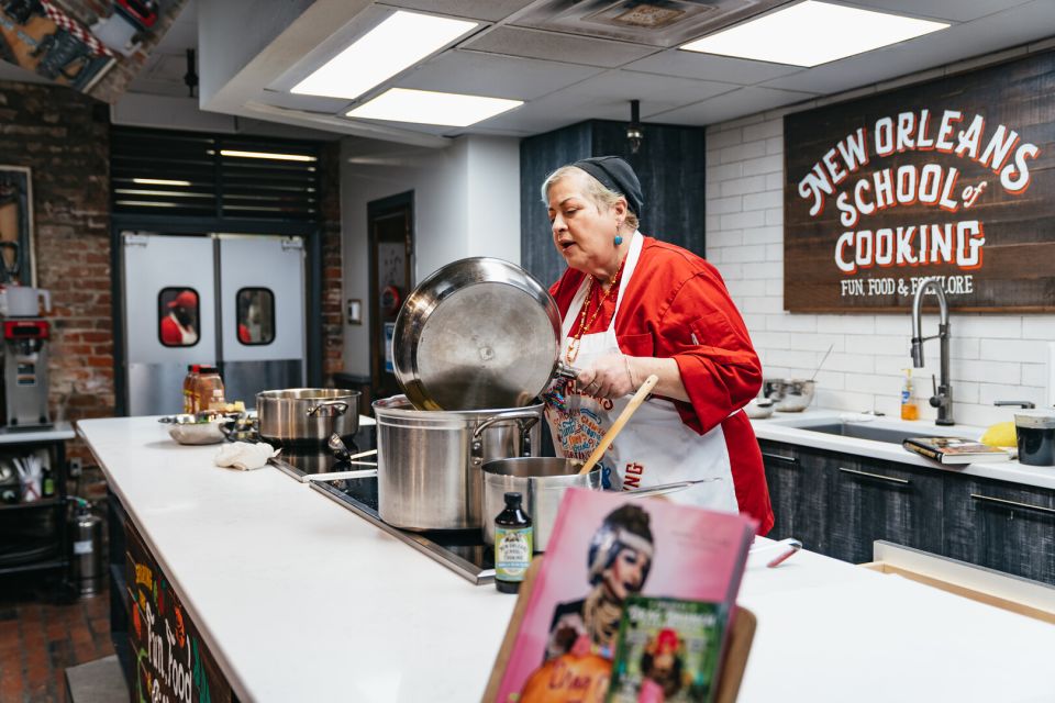 New Orleans: Cajun and Creole Cooking Class With Meal - Menu Schedule