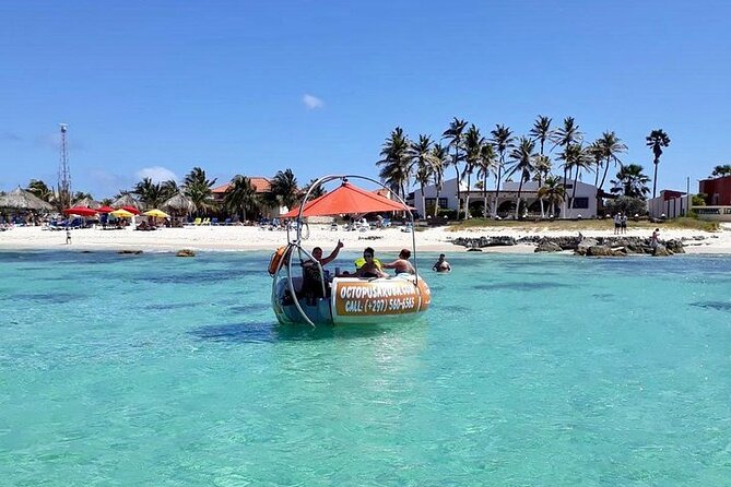 Noord, Aruba: Exclusive Private Dinner Aboard the Aqua Donut - Private Island Amenities