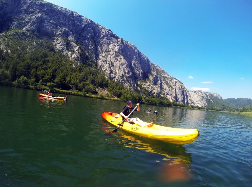 Omiš: Kayaking and Snorkeling Tour - Kayaking Adventure