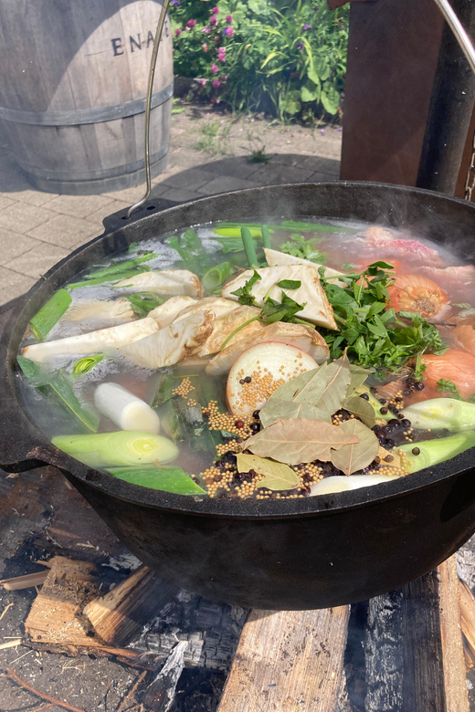 Outdoor Cooking With Gerd at the Stove. - Event Highlights