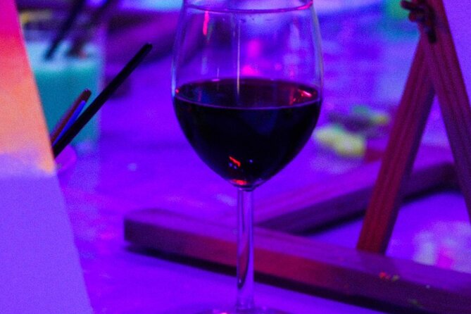 Paint a Neon Fluorescent Picture While Drinking Unlimited Wine - Booking Information