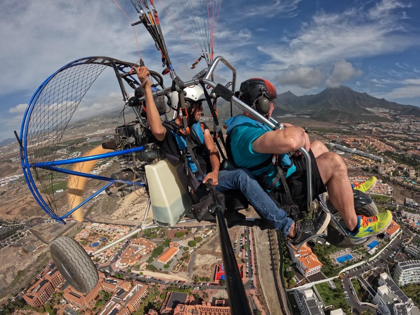 Paratrike Flying: (Motorised) as a COUPLE in TENERIFE - Pickup and Drop-off Locations