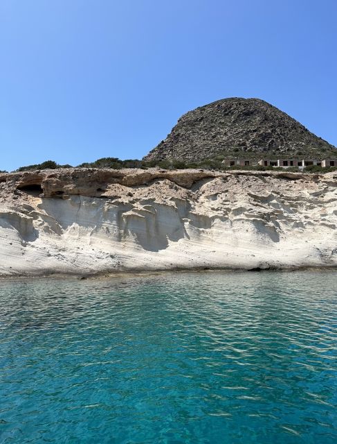 Paroikia: Despotiko & Blue Lagoon Cruise With Meal & Drinks - Swimming and Snorkeling