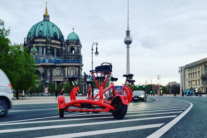 Party and Beer Bike Private Sightseeing Tour Berlin With Pick-Up - Tour Accessibility and Recommendations