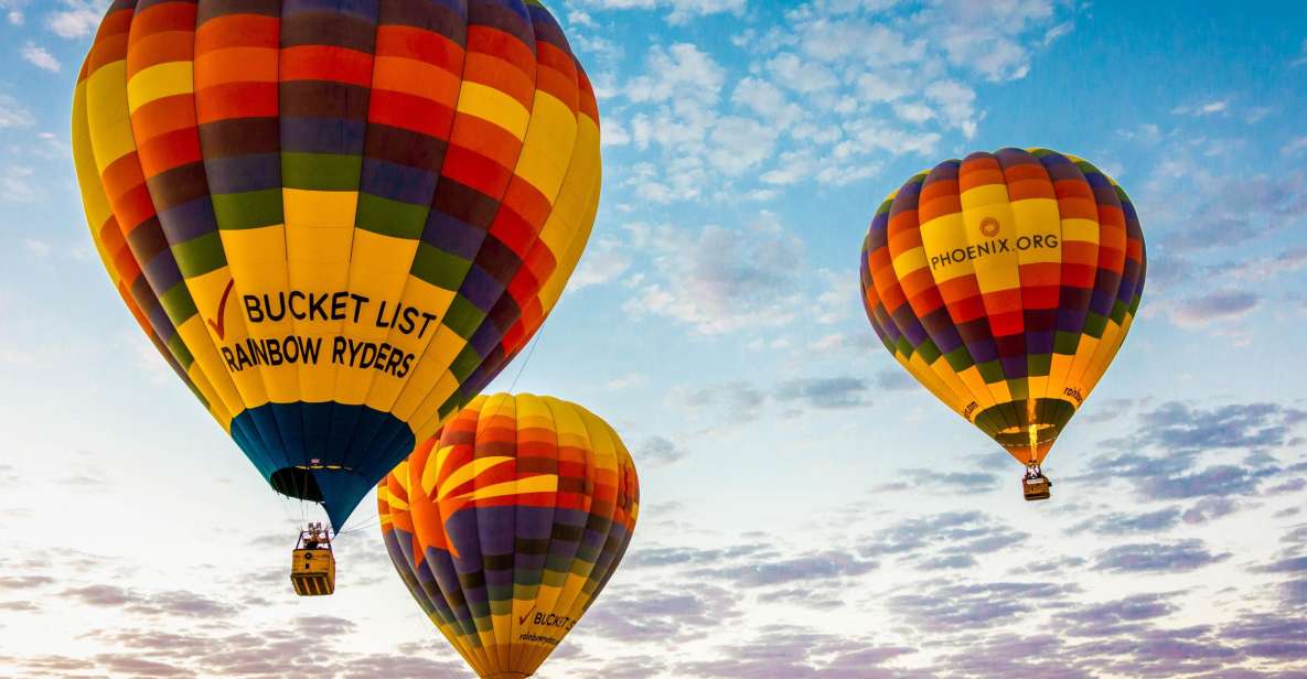 Phoenix: Hot Air Balloon Flight With Champagne - Post-Landing Celebration