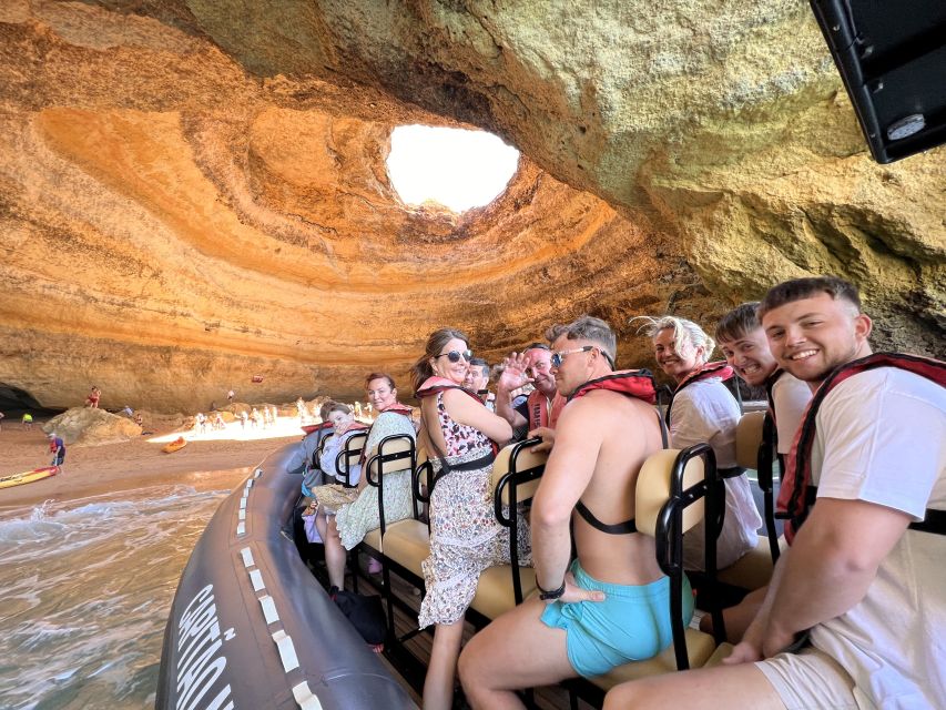 Portimão: Benagil Caves & Praia Da Marinha Guided Boat Tour - Practical Information