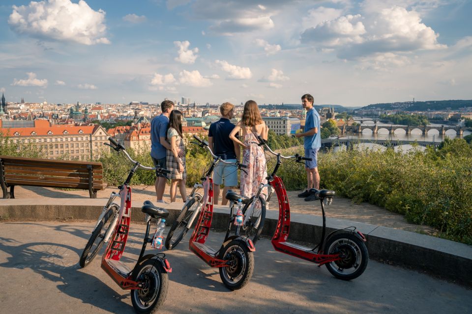 Prague: 2-Hour Prague Castle & Viewpoint E-Scooter Tour - Pickup and Meeting Information