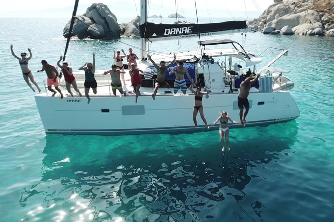 Private Catamaran All-Inclusive Cruise in Naxos - Catamaran Cruise Highlights