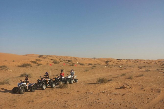 RAK Quad Bike Tour With Return Transfer - Confirmation and Accessibility