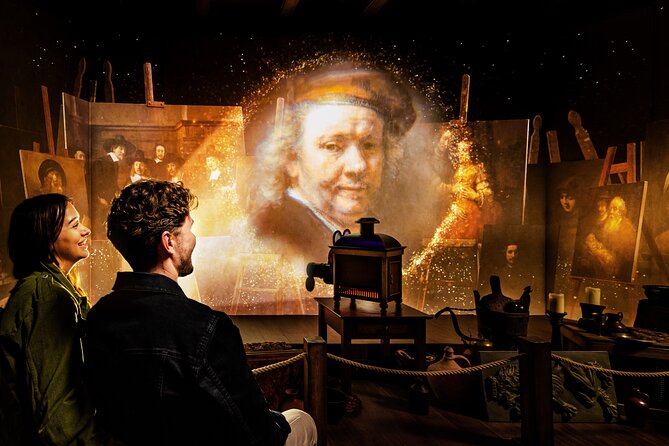 Rembrandt Experience VIP Admission Ticket + Photo - Immersive Multimedia Elements