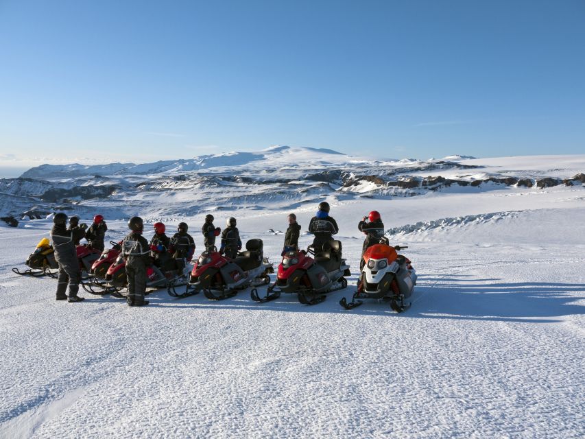 Reykjavik: Iceland South Coast & Glacier Snowmobile Tour - Guided Snowmobile Tour