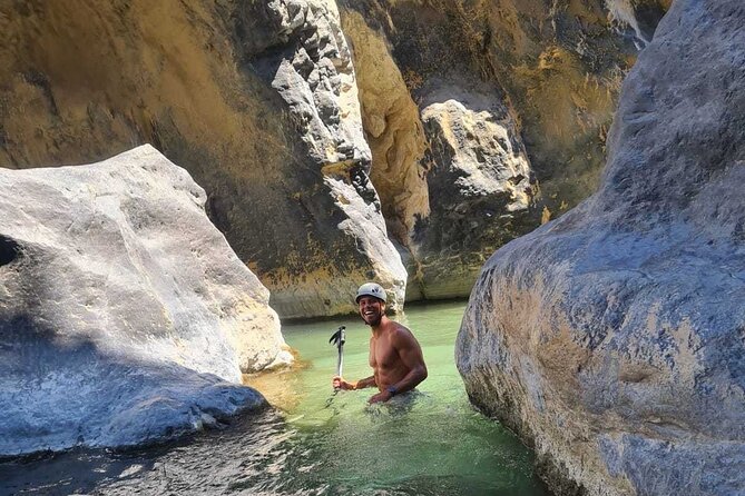 River Trekking at Kourtaliotis Gorge Waterfalls - Meeting Point and End Location