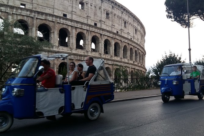 Rome by Ape Calessino Auto Rickshaw - Tour Highlights