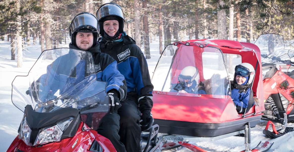 Rovaniemi: Family Snowmobile Safari - Booking and Cancellation