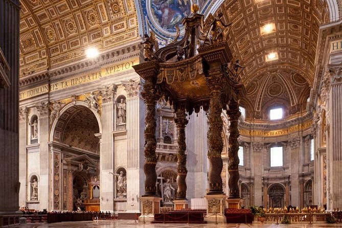 Saint Peters, Vatican Museums and Sistine Chapel With Pick up - Duration and Guide