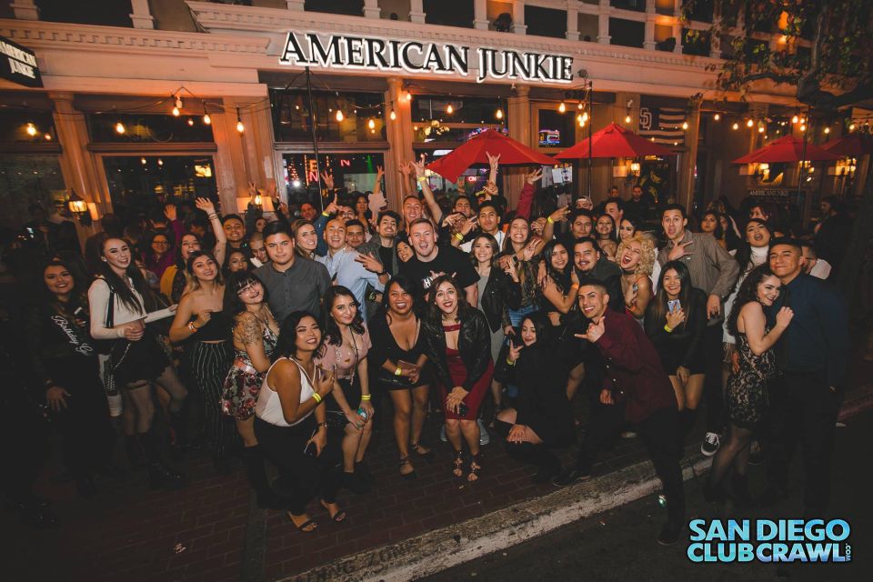 San Diego: Club Crawl - Additional Information