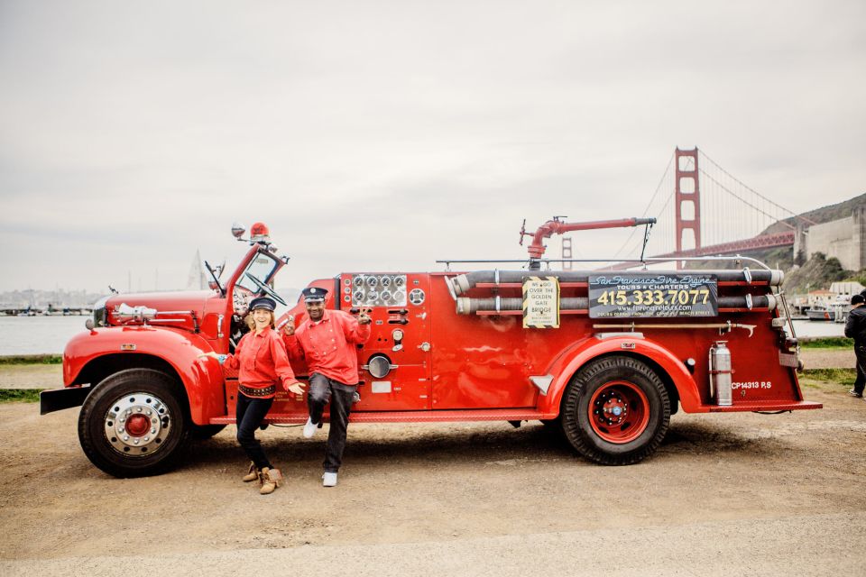 San Francisco Bay: 90-Minute Fire Engine Tour - Customer Ratings and Reviews