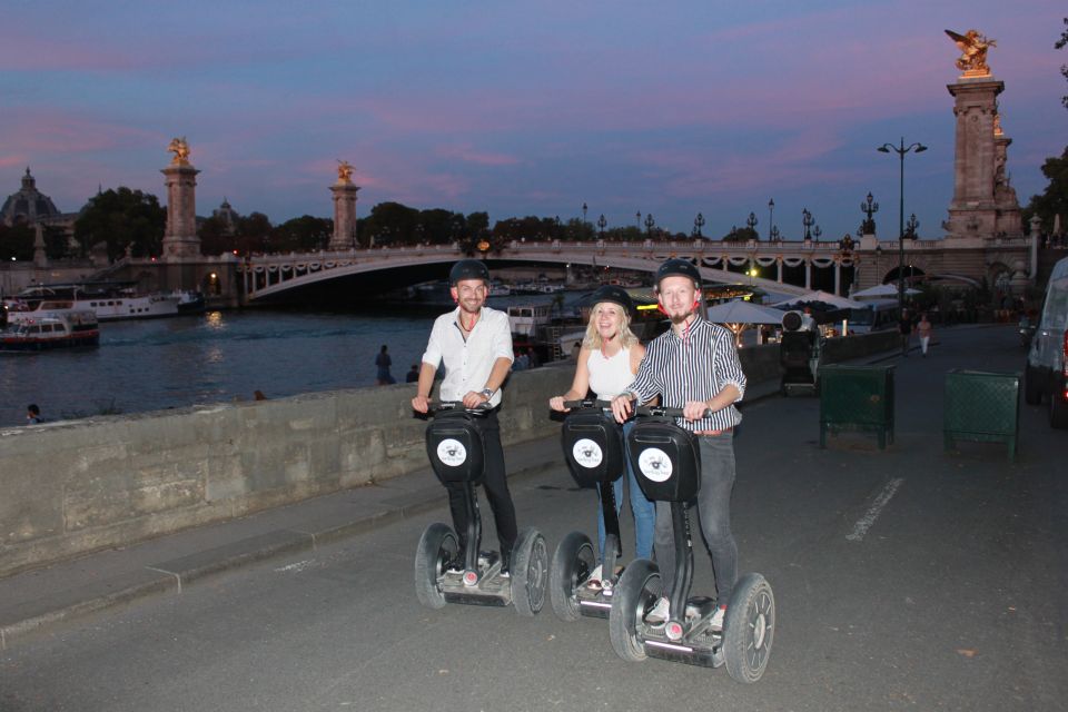 Segway Private Tour Lights of Paris - Participant Restrictions