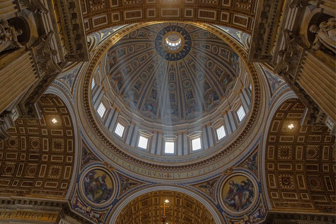 St. Peters Basilica Dome, Basilica & Underground Grottoes Tour - Navigating the Security Checkpoints