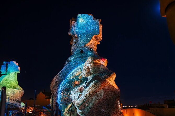 The Night Experience at Casa Mila - La Pedrera - Cava and Sweetmeats on Provenca Patio